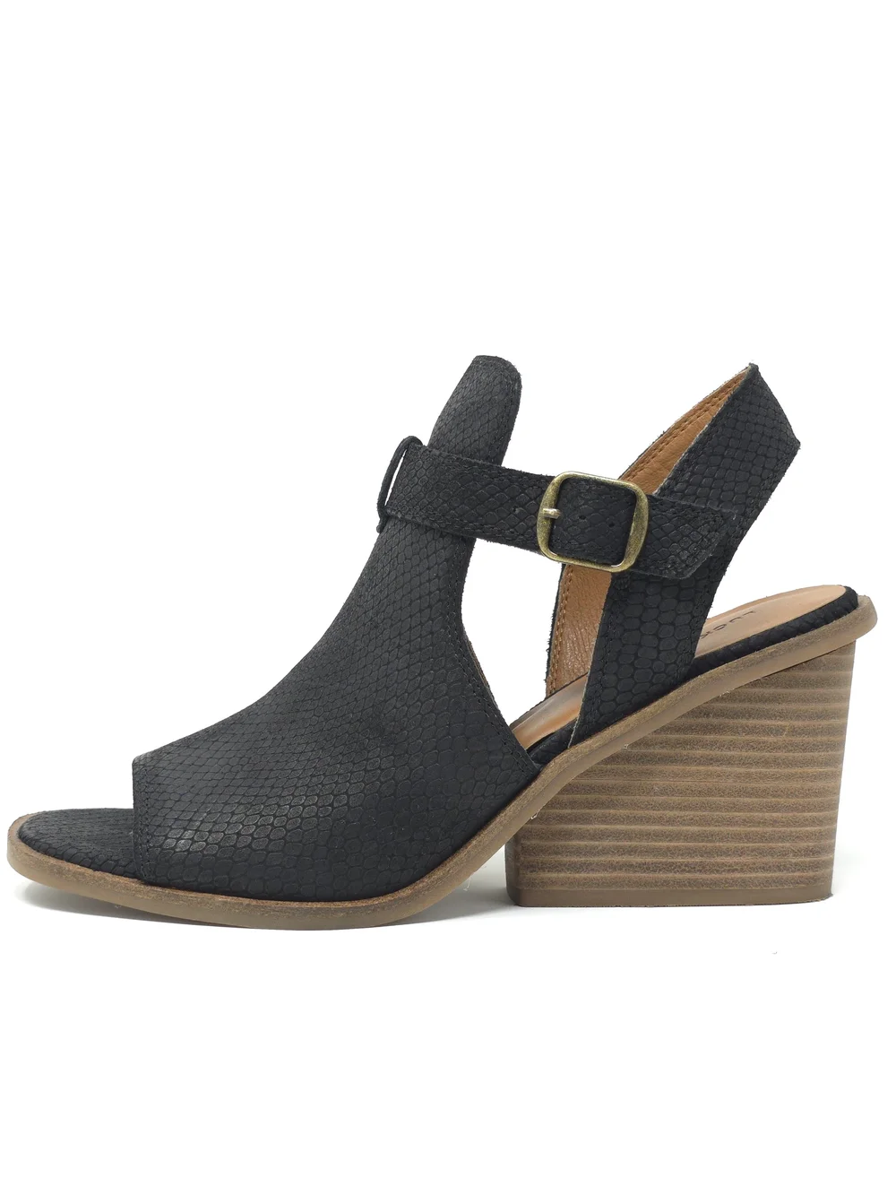 ✨ STUNNING Lucky Brand Labradite Stacked Wedge Sandals ✨